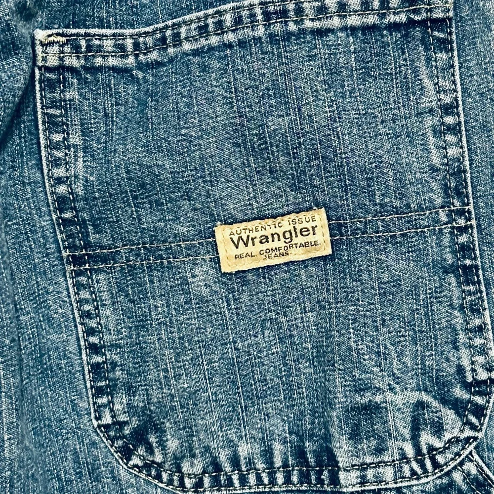 Wrangler Carpenter Blue Jeans Men Size 34x32